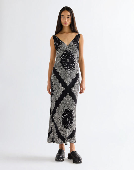 Wrangler Bandana Slip Dress