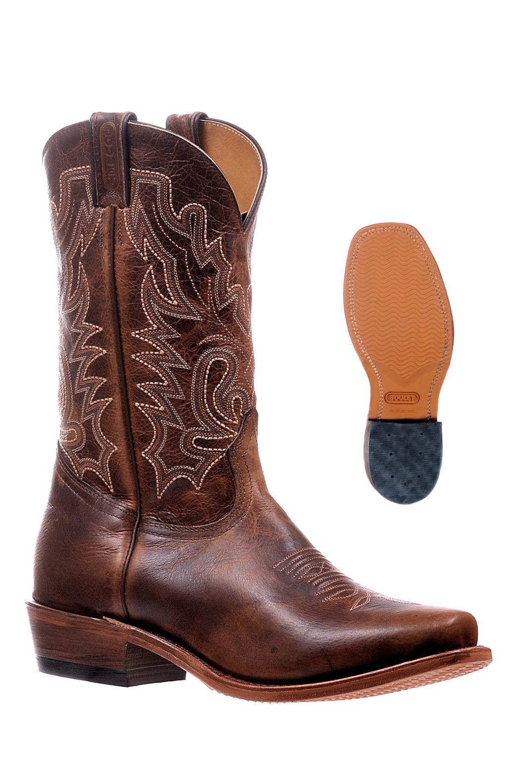 Boulet Damiana Moka Cutter Boots