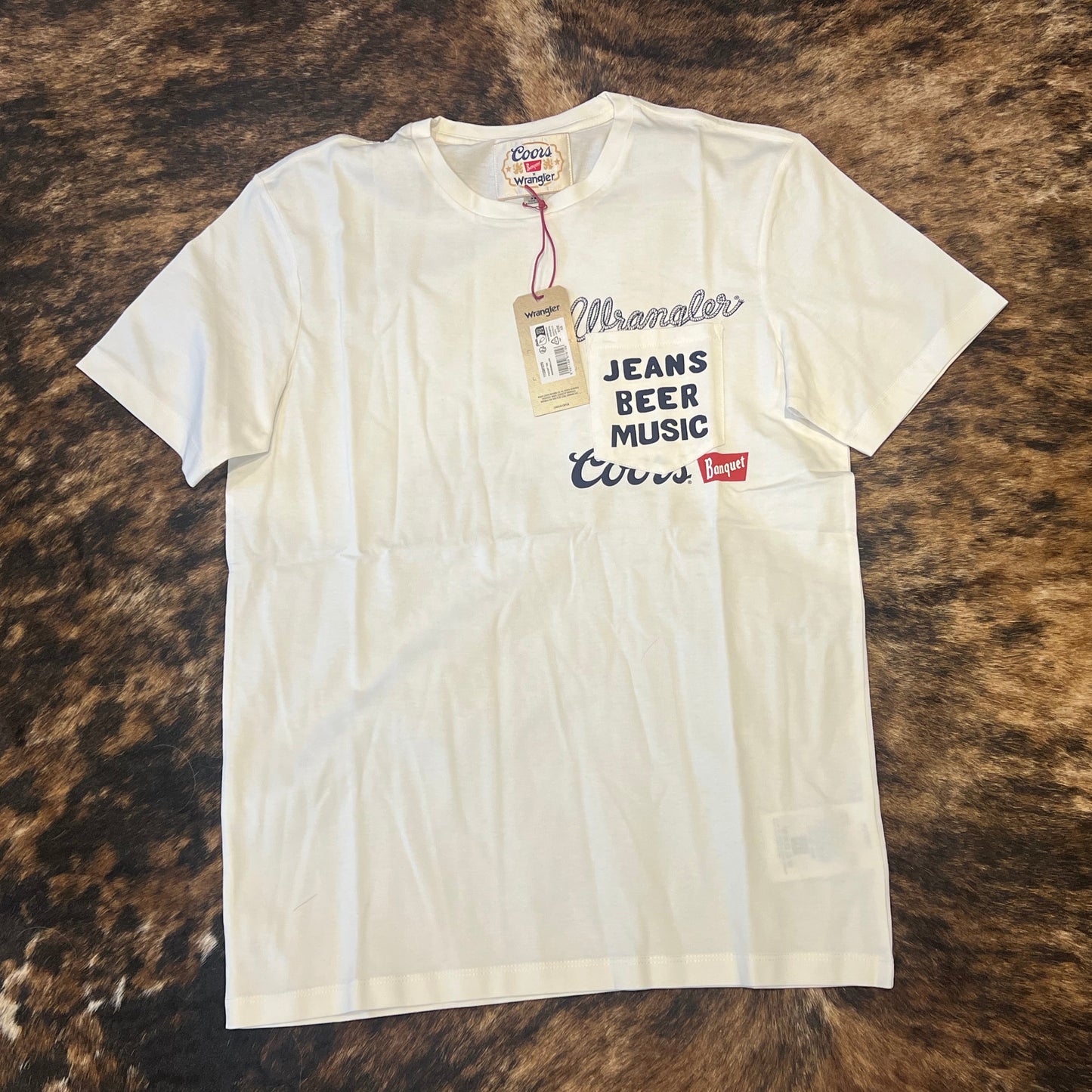 Wrangler X Coors - Jeans Beer & Music - T-Shirt