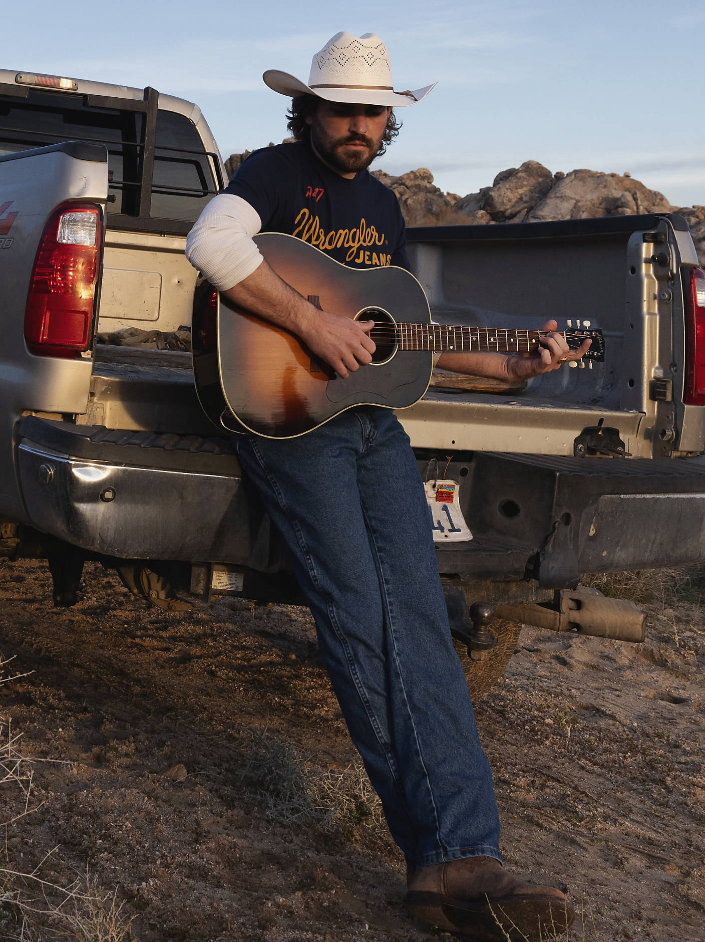 Wrangler X Coors - Navy Tee