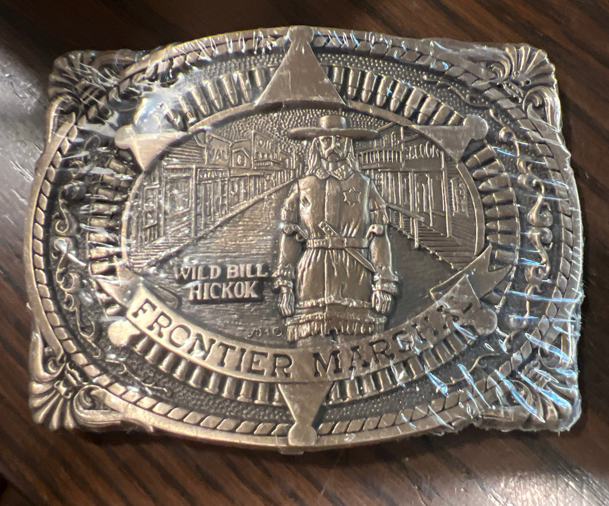 Vintage Bältesspänne- Wild Bill Hickock