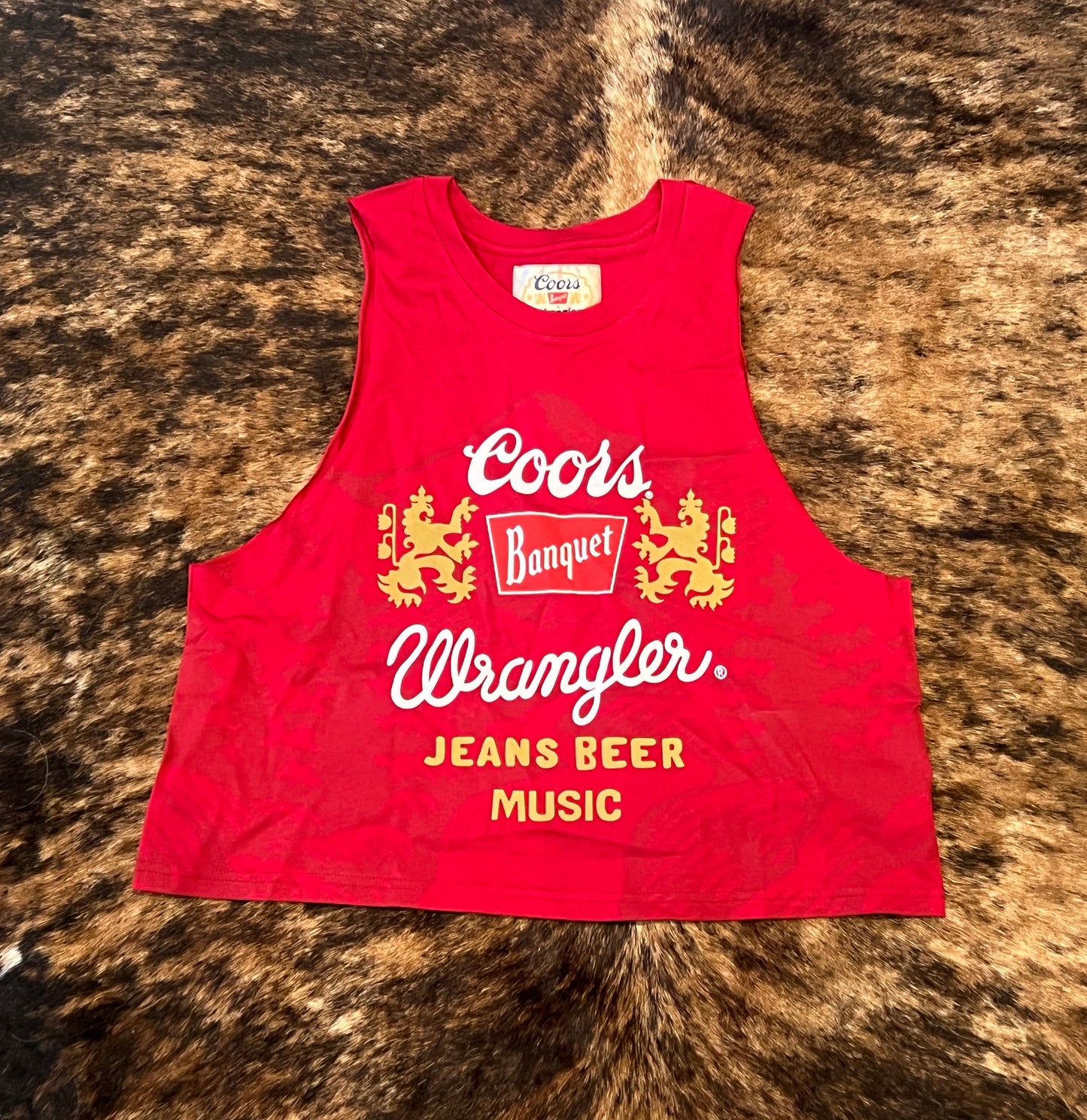 Wrangler X Coors - Chilli Pepper Tank Top