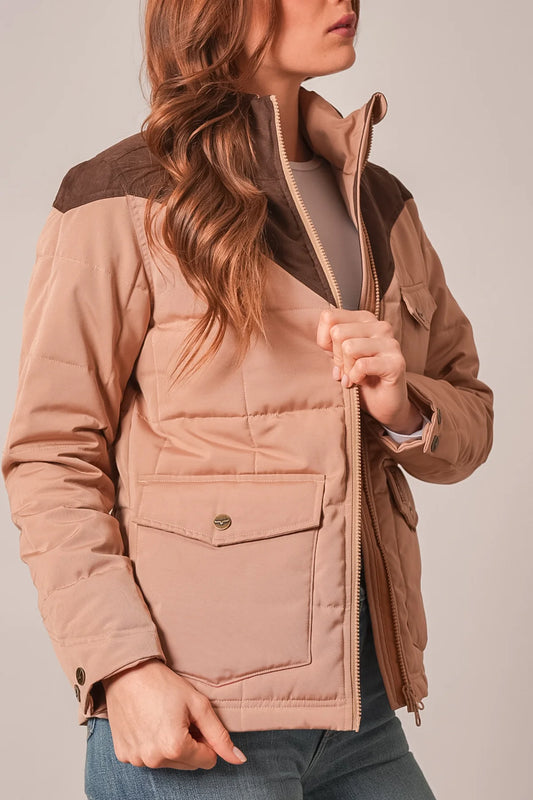 Kimes Ranch Lenora Ranch Jacka i Beige