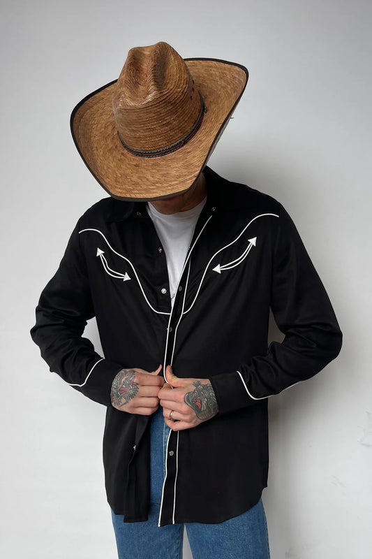 H Bar C San Fernando Skjorta Svart