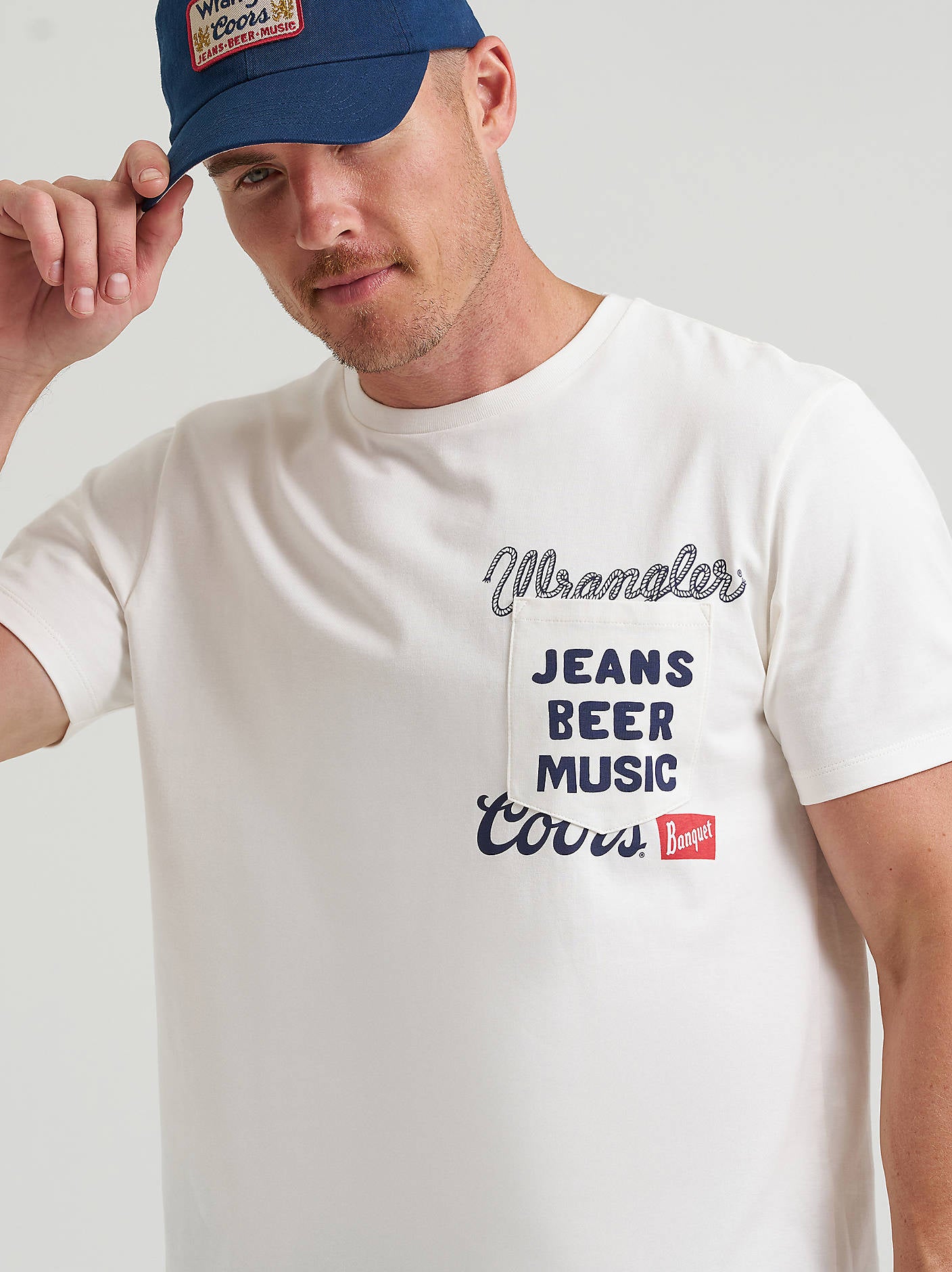 Wrangler X Coors - Jeans Beer & Music - T-Shirt