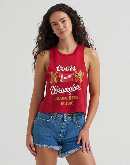 Wrangler X Coors - Chilli Pepper Tank Top