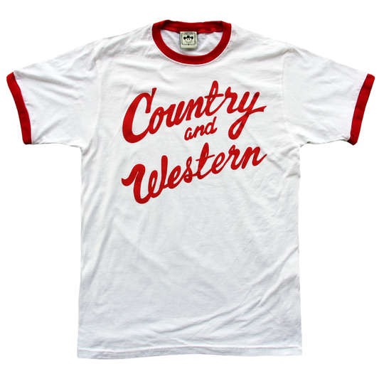 Country & Western Unisex Ringer Tee