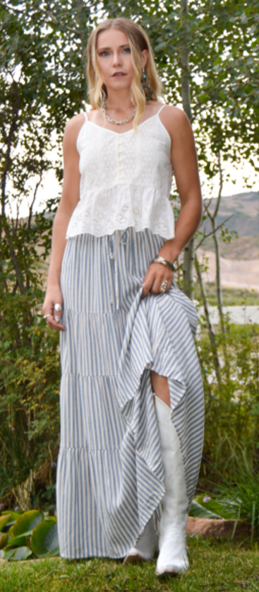 The Eyelet Peplum
