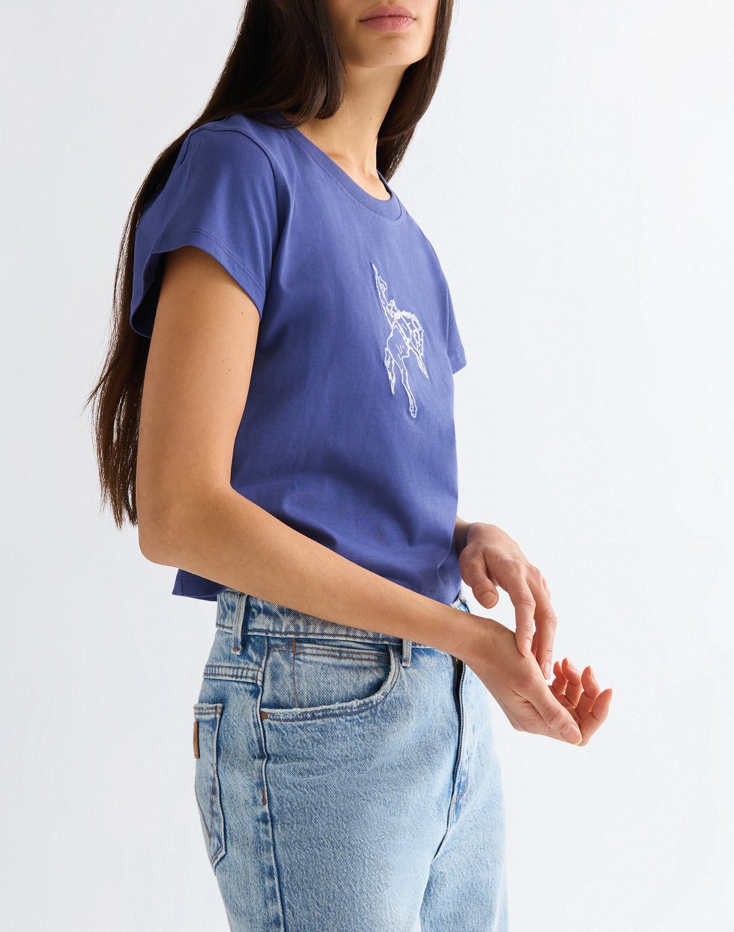 Wrangler Bronc Baby Tee