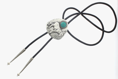 Silver Donkey Bolo Tie