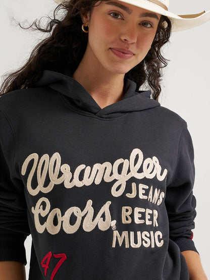 Wrangler X Coors - Jeans Beer Music Hoodie