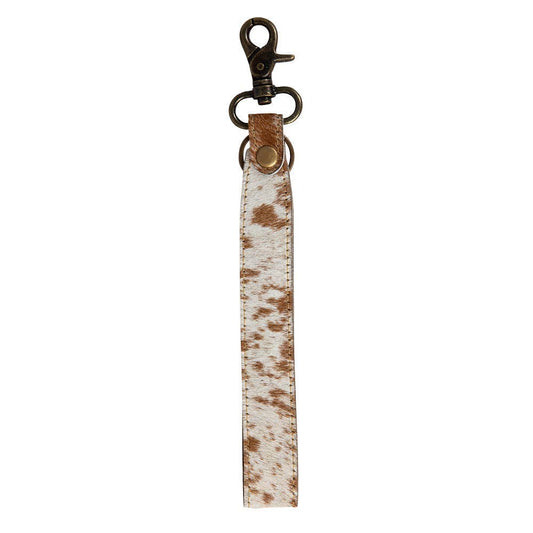 Quiet Sundown Hairon Hide Nyckelring