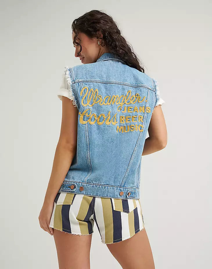 Wrangler X Coors - Denim Vest