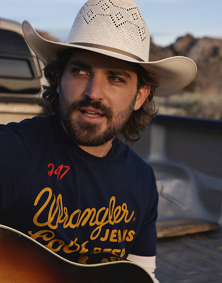 Wrangler X Coors - Navy Tee