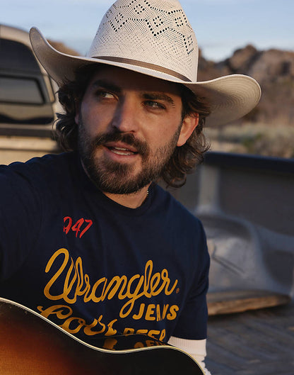 Wrangler X Coors - Navy Tee