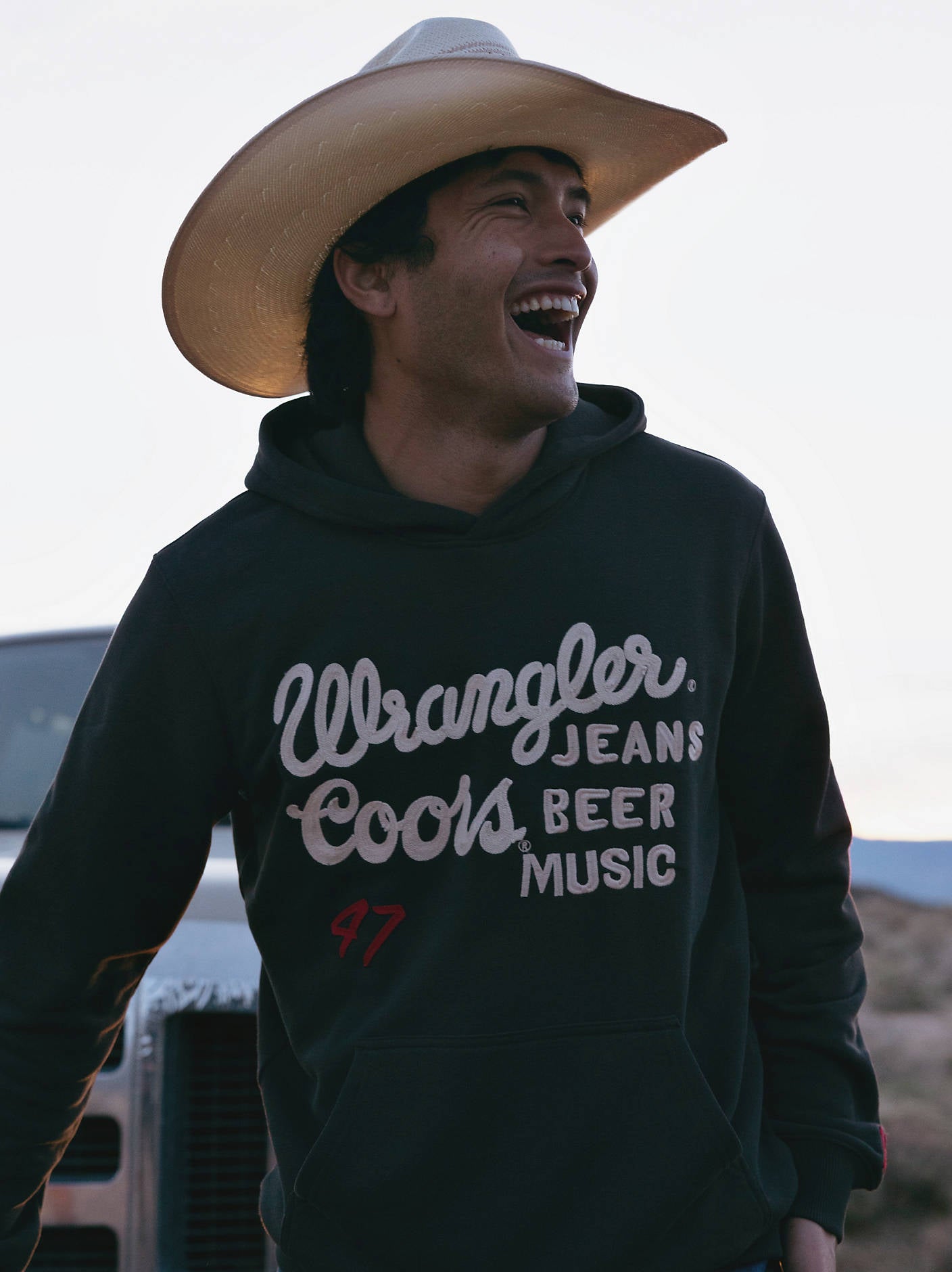 Wrangler X Coors - Jeans Beer Music Hoodie