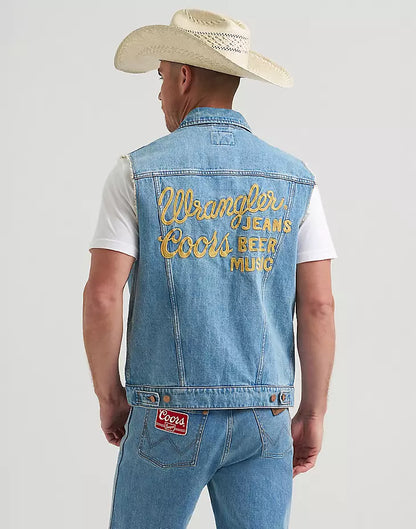 Wrangler X Coors - Denim Vest