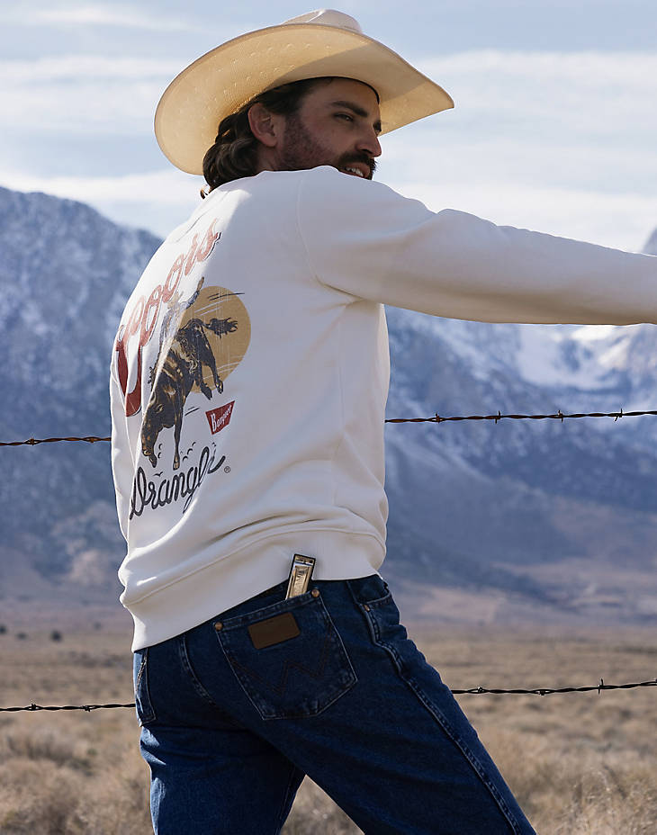 Wrangler X Coors - Rodeo Crewneck