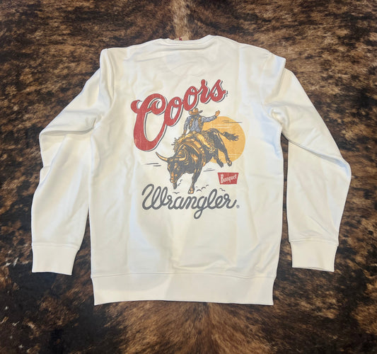 Wrangler X Coors - Rodeo Crewneck