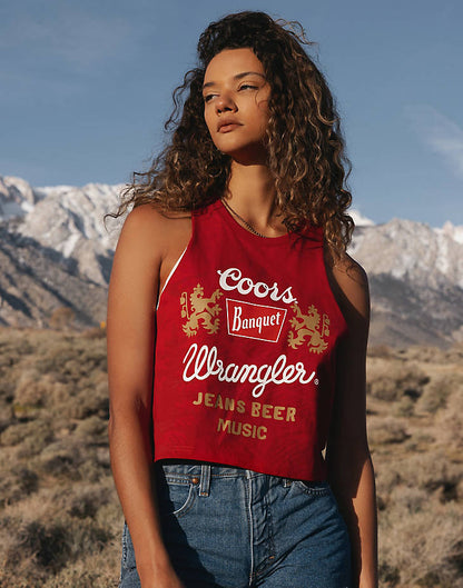 Wrangler X Coors - Chilli Pepper Tank Top