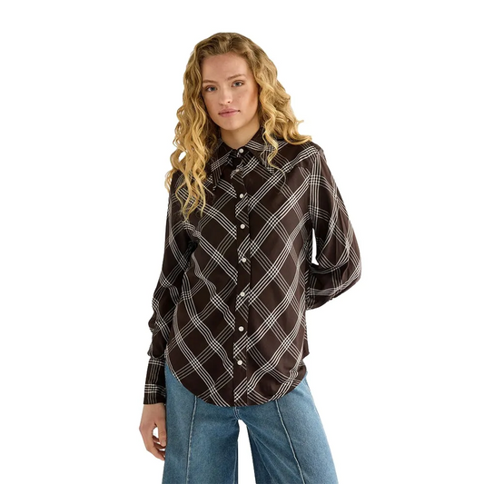 Wrangler - Drama Collar Skjorta - Brantley