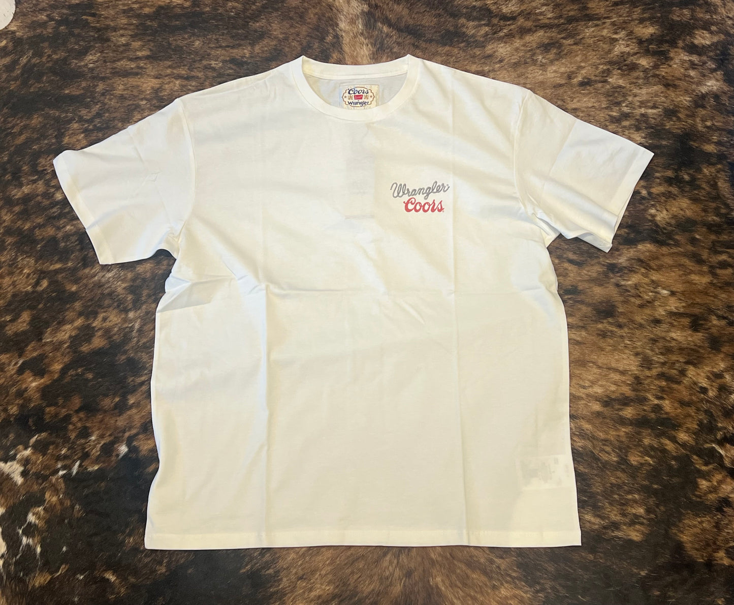 Wrangler X Coors - Vintage White - Rodeo T-Shirt