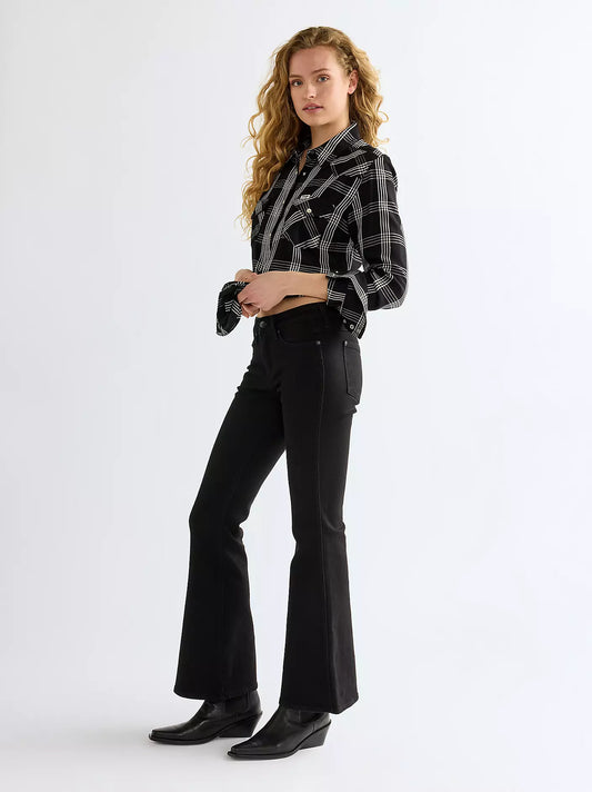 Wrangler - Montana Flare - Retro Svart