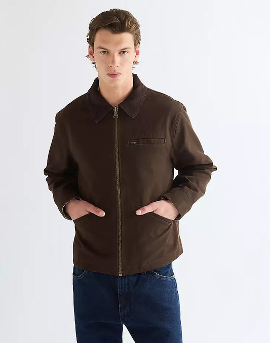 Wrangler - Utility Jacket - Brun