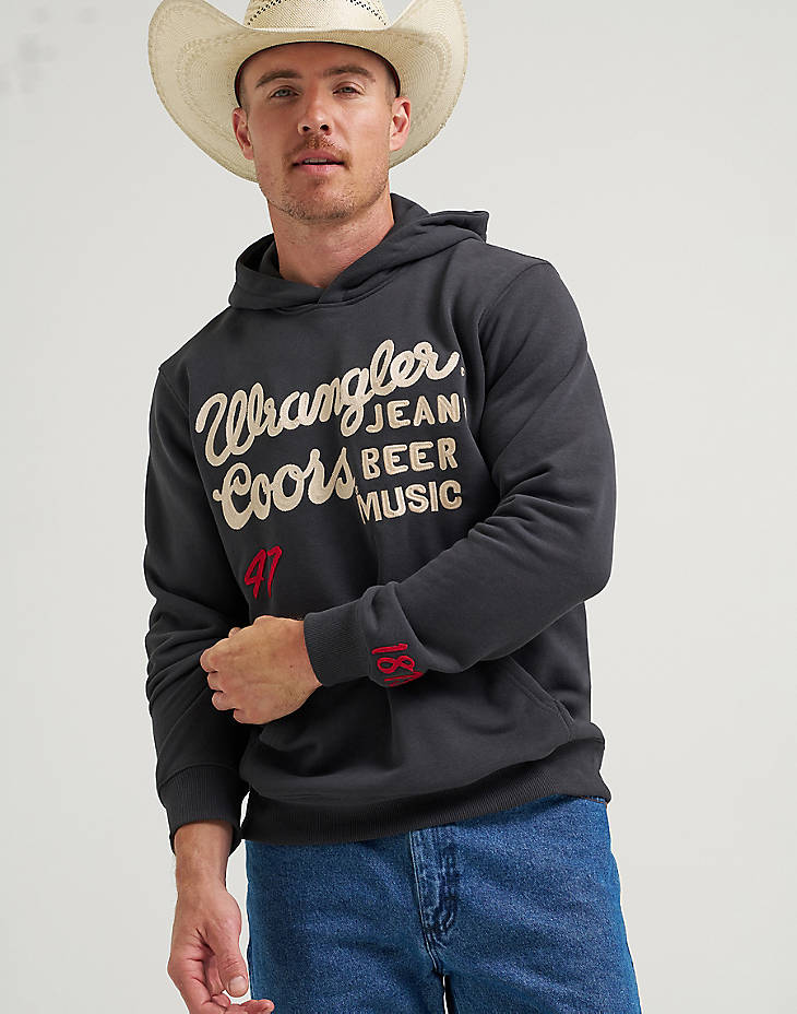 Wrangler X Coors - Jeans Beer Music Hoodie