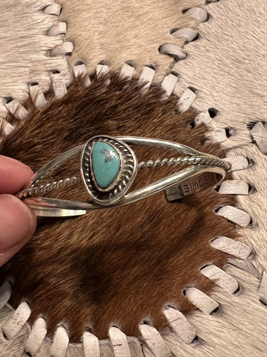 Baby Blues – Vintage Turkosarmband