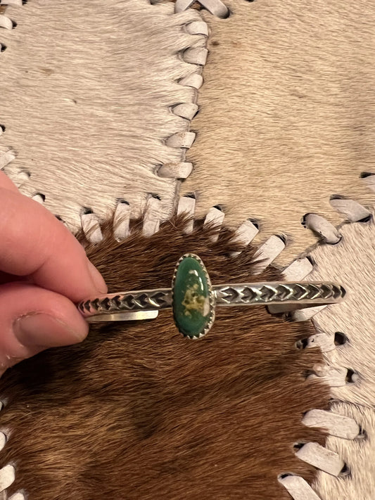 Forest Haze – Handgjort Turkosarmband