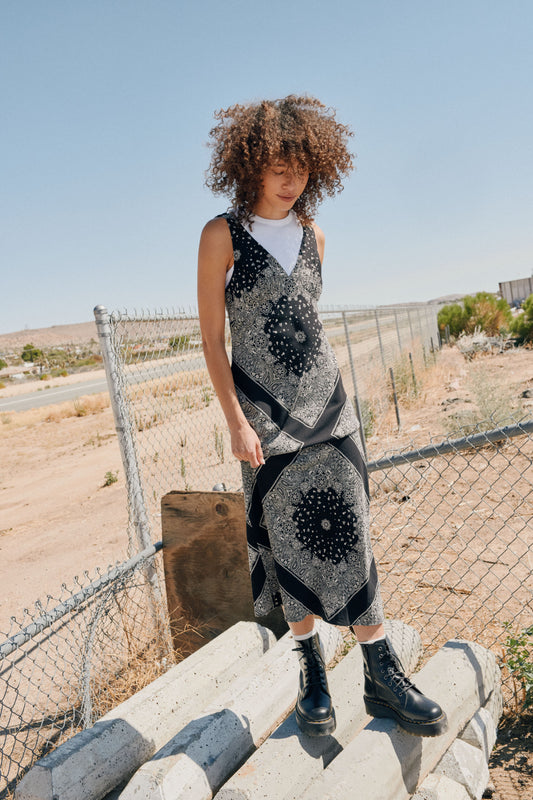 Wrangler Bandana Slip Dress