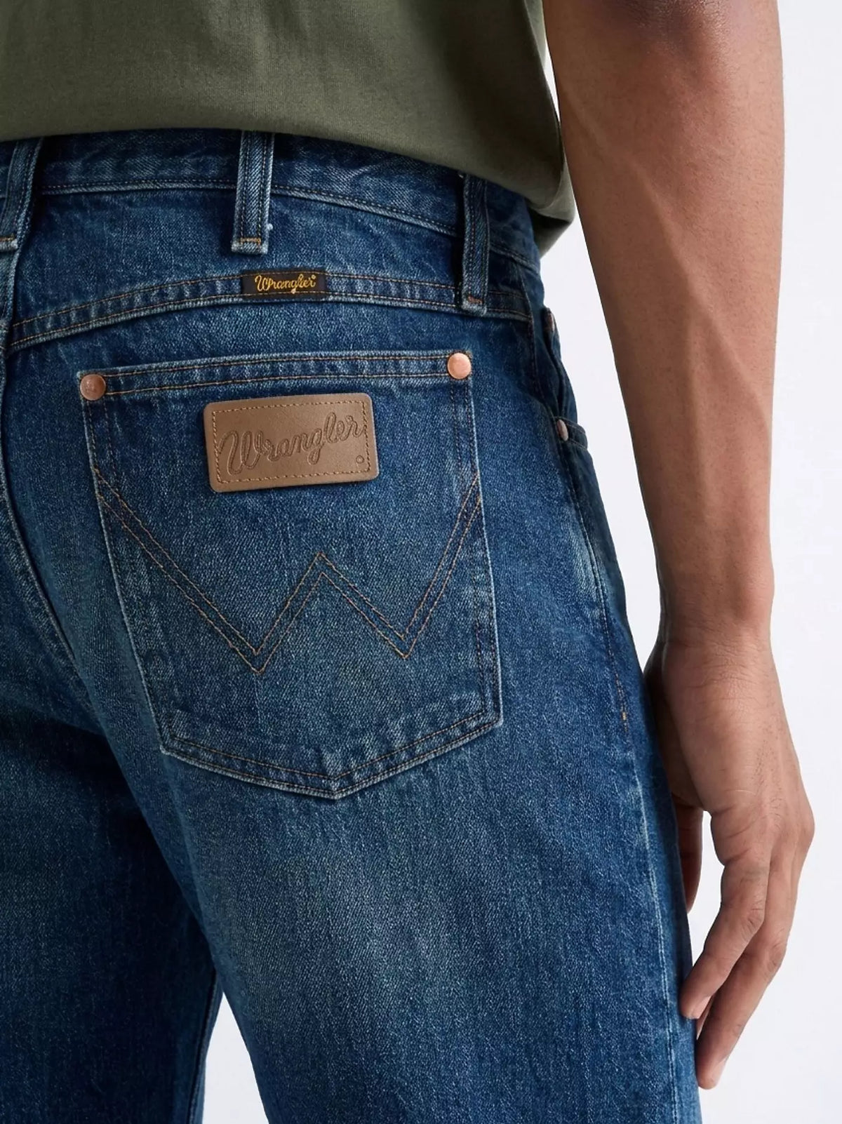 Wrangler 13MWZ Jeans Herr - Work Wear Fade