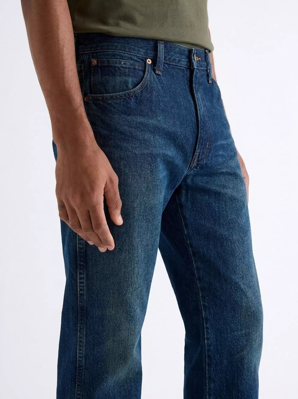 Wrangler 13MWZ Jeans Herr - Work Wear Fade