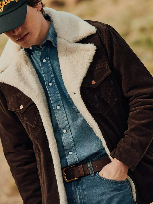 Wrangler Jacka – Wrange Manchester Chokladbrun – Herr