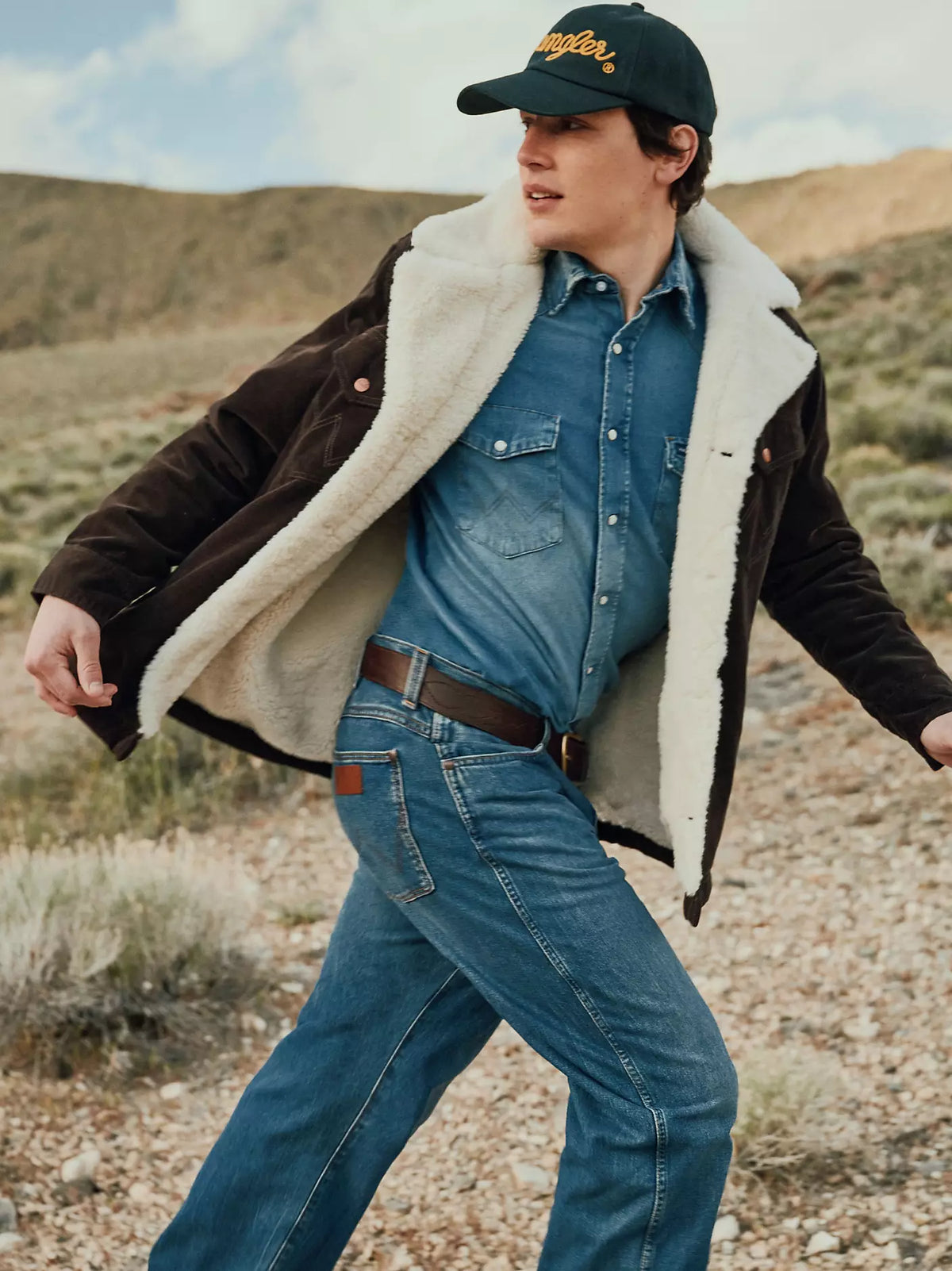 Wrangler Jacka – Wrange Manchester Chokladbrun – Herr