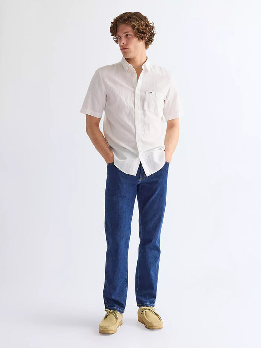 Wrangler Texas Stretch Jeans Herr - Darkstone