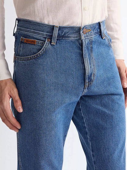Wrangler Jeans – Texas Non-Stretch – Stonewash - Herr