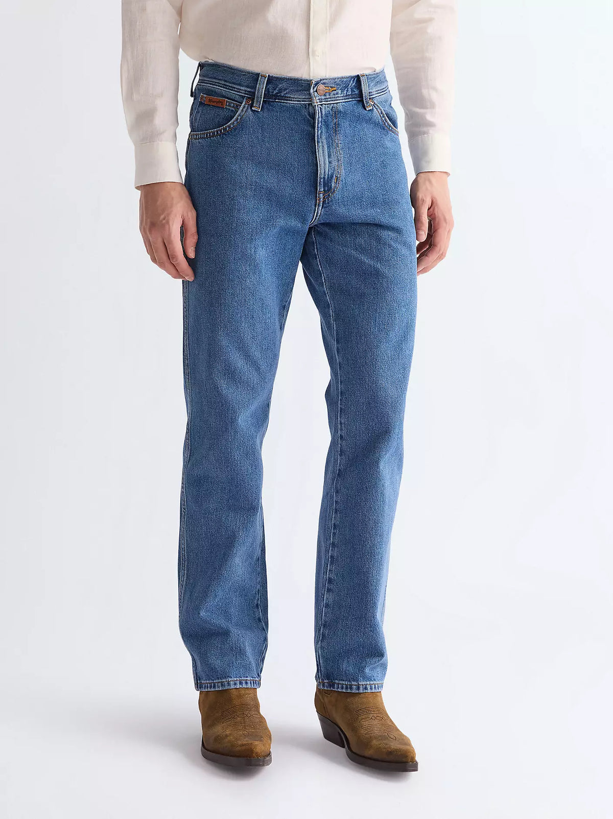 Wrangler Jeans – Texas Non-Stretch – Stonewash - Herr