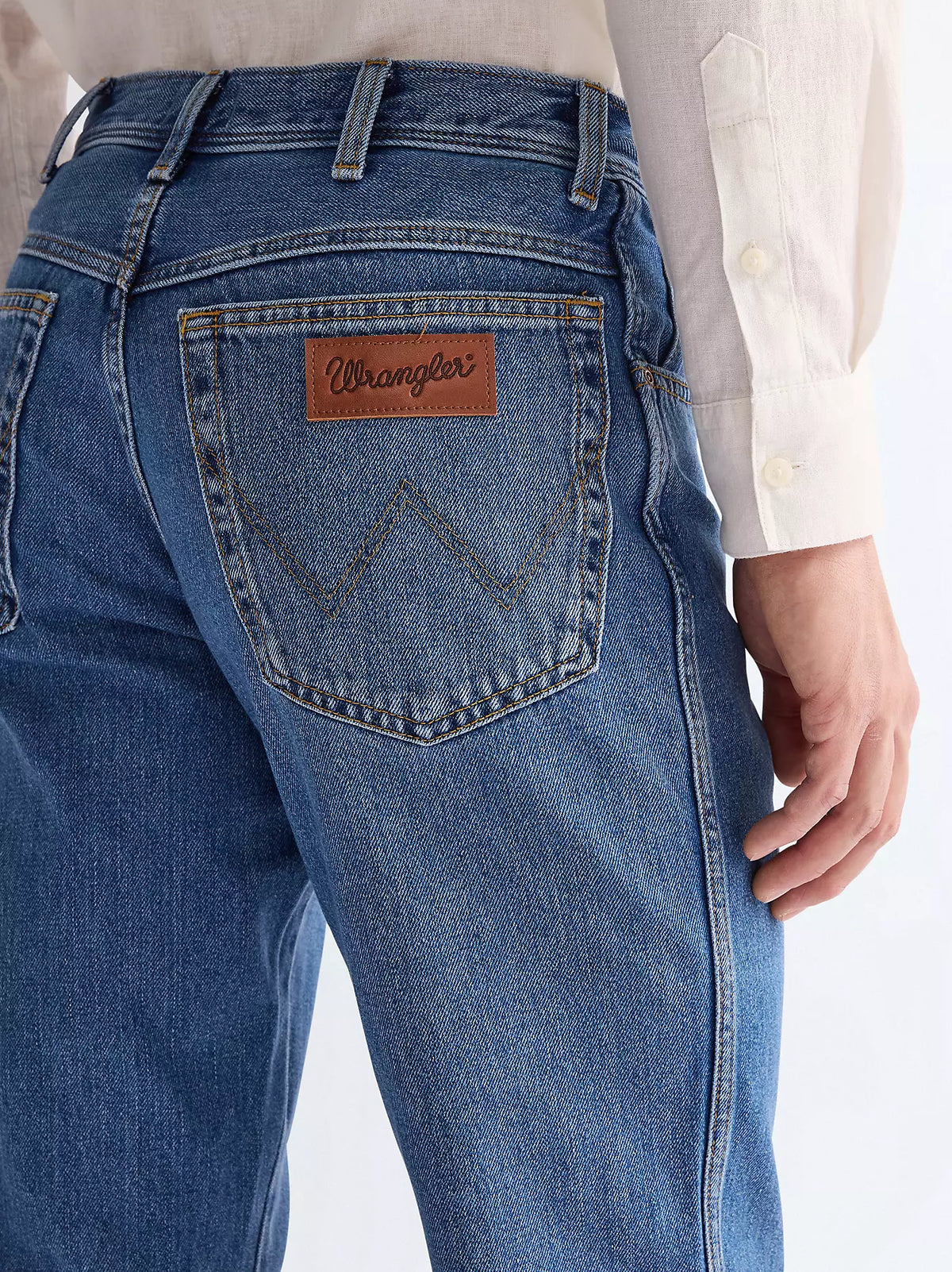 Wrangler Jeans – Texas Non-Stretch – Stonewash - Herr
