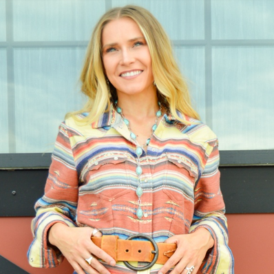 Cheyenne – Serape Skjortklänning i Bomull