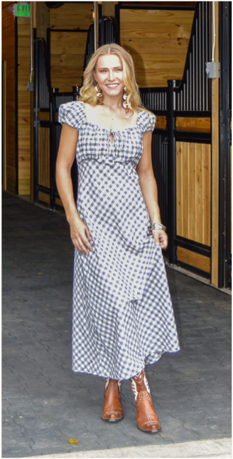 Barn Dance – Rutig Bomullsklänning