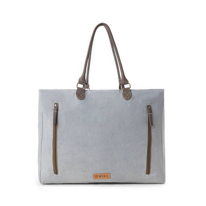 Myra Paisley Plains Weekender Bag in Cowboy Blue