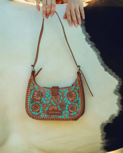 Loyal West Dannia Medium Purse - Whiskey & Water