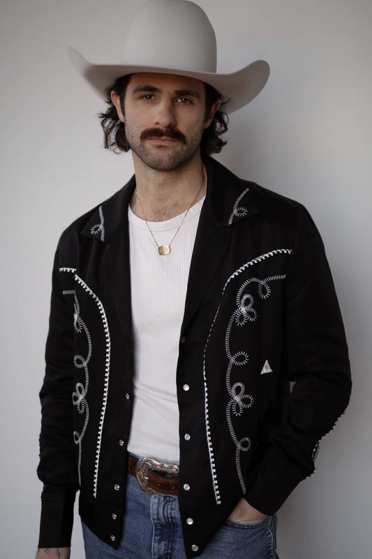 H Bar C Bolero Jacka Svart