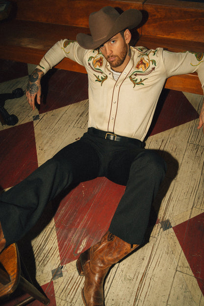 H Bar C Calabasas Skjorta Vit