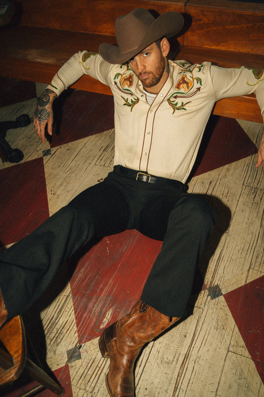 H Bar C Calabasas Skjorta Vit