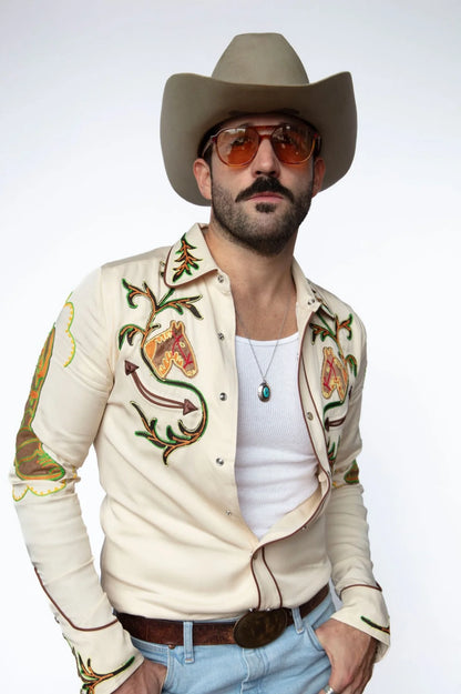 H Bar C Calabasas Skjorta Vit