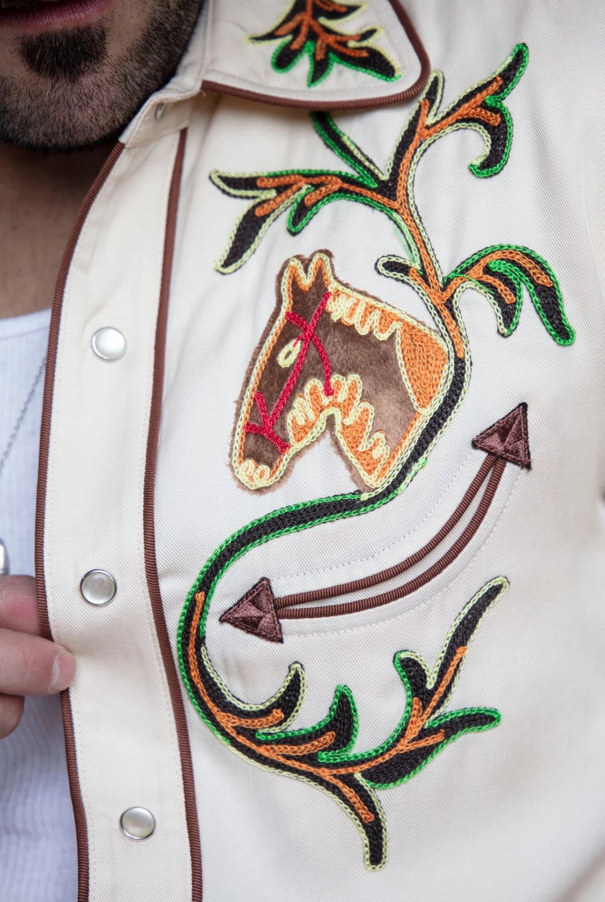 H Bar C Calabasas Skjorta Vit