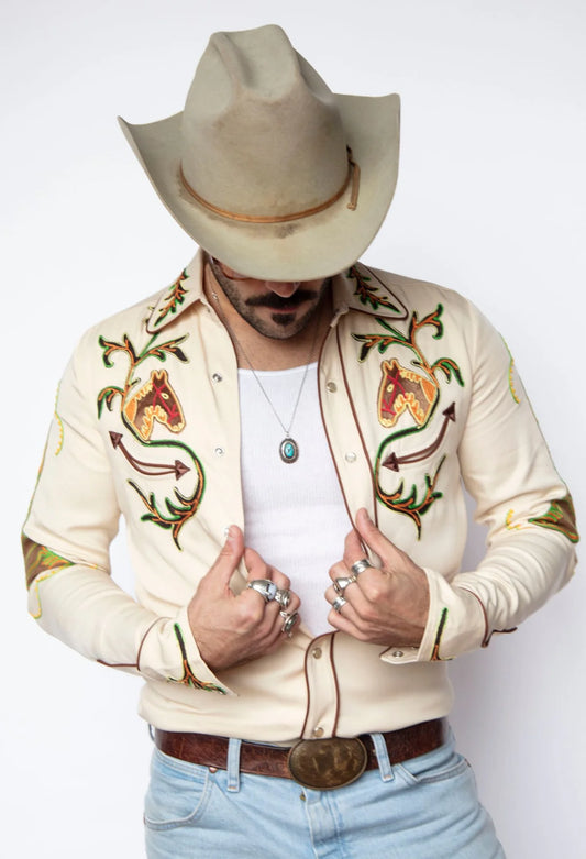 H Bar C Calabasas Skjorta Vit